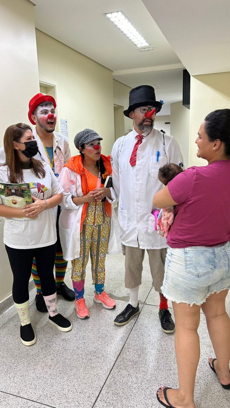 Doutores Da Alegria Alegram Pacientes Do Hospital Municipal De Hortolândia