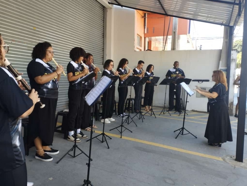 Projeto Flauta na Praça - Democratizando a Música em Hortolândia