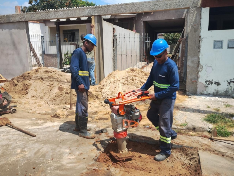 Avanços no Saneamento Básico - Hortolândia e Sabesp Continuam a Implementação de Vielas Sanitárias