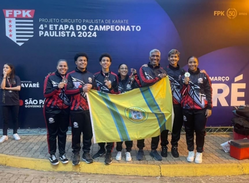 Karatê de Alto Desempenho de Hortolândia Brilha no Campeonato Paulista
