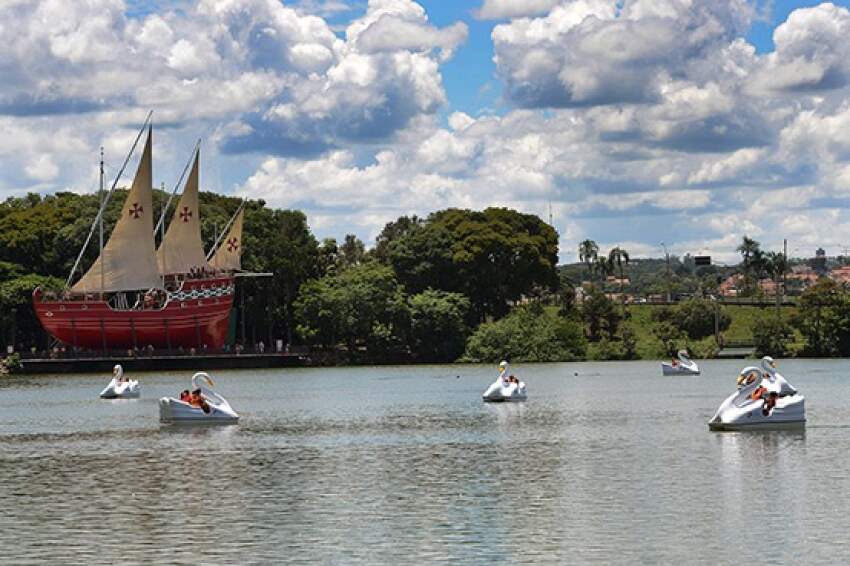 Lagoa do Taquaral em Campinas - Uma Nova Atração Chega ao Parque