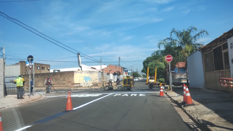 Reformas viárias em Remanso Campineiro - Avanços na fluidez do tráfego