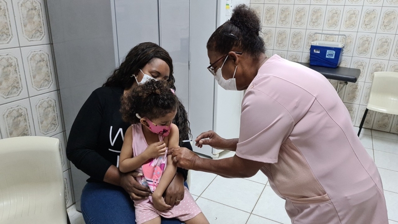Vacinação contra a COVID-19 em crianças expande em Hortolândia - Três novas UBSs iniciam imunização diária