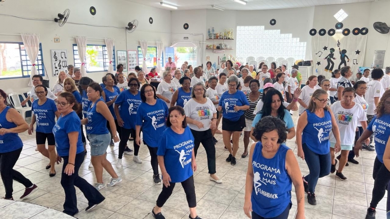 Diversão e Movimento - Idosos de Hortolândia Redescobrem a Juventude com Flashback