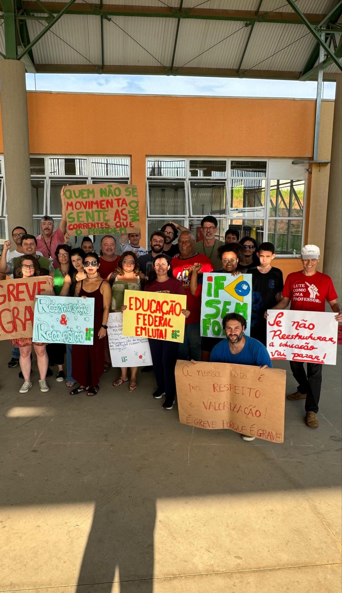 Greve no IFSP - 3.200 estudantes afetados em Campinas e Hortolândia