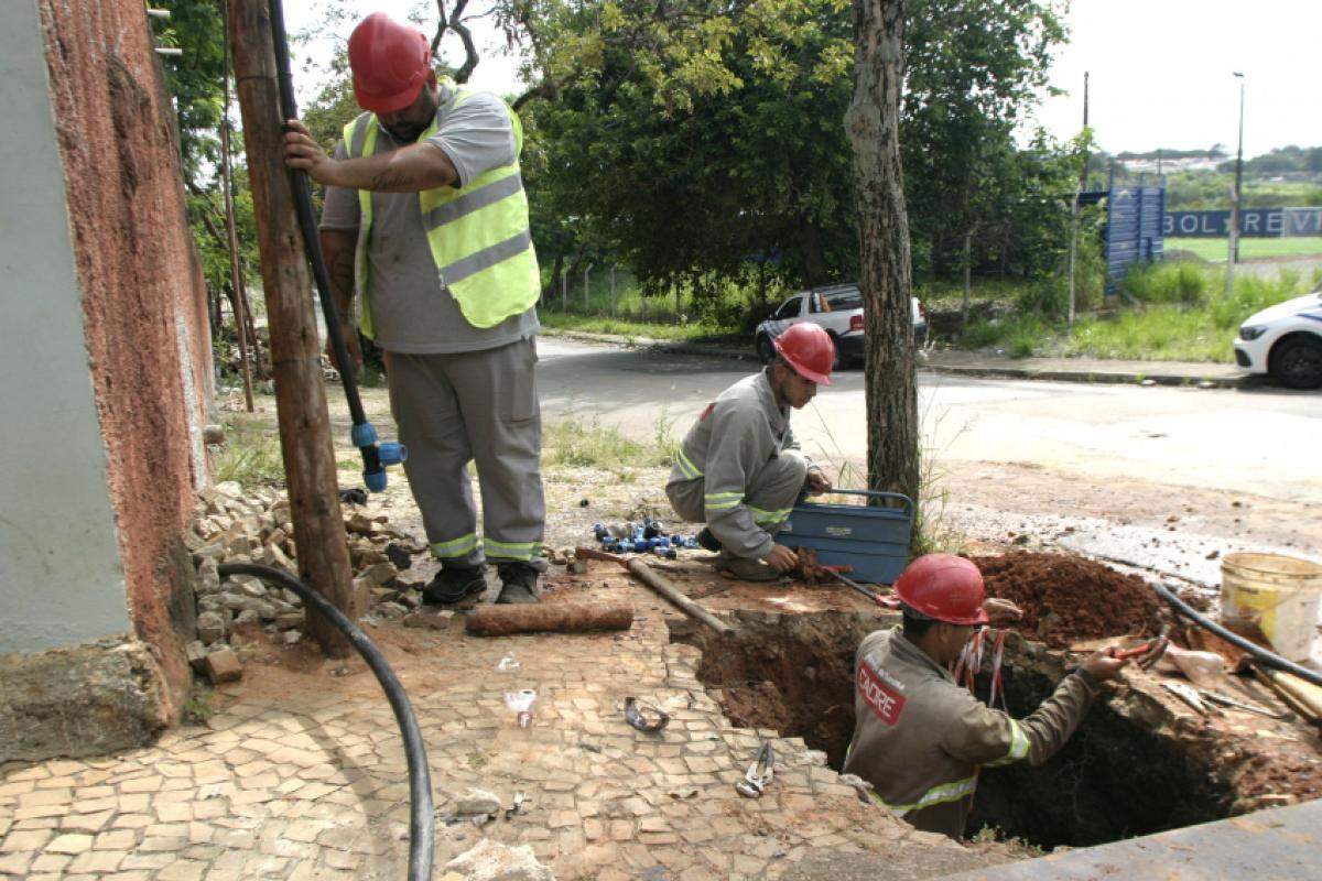 Melhorias na Infraestrutura - Sanasa Renova Rede de Água na Vila Ipê