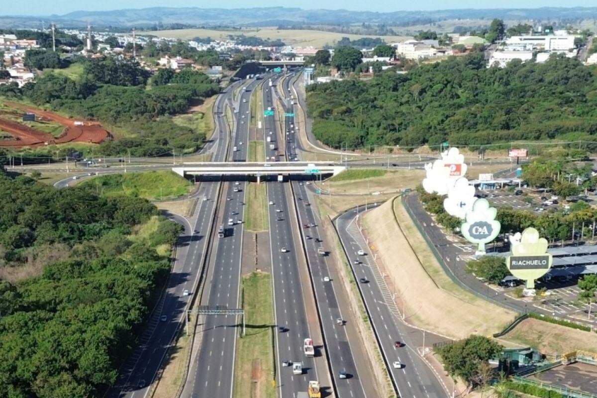 Melhorias na Rodovia D. Pedro I - Obras em Andamento no Trecho de Campinas