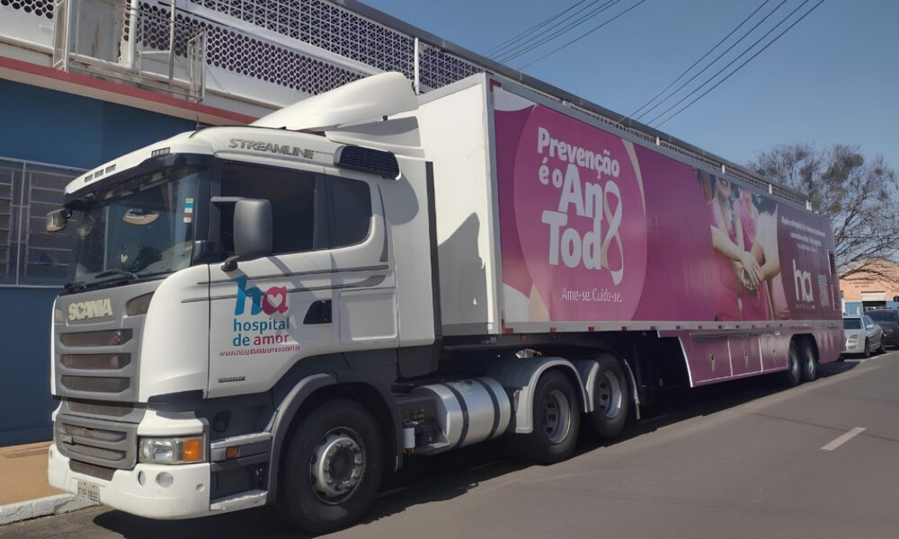 06 de Mar o de 2025 Carreta do Hospital de Amor Realiza Mamografia em Pen polis Um Raio de Esperan a na Luta Contra o C ncer de Mama