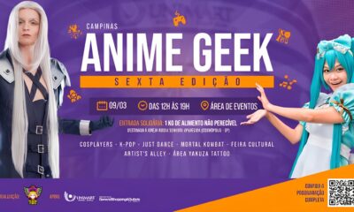 In cio Sobre Recebidos Newsletter Anuncie Contato Tudo o Que Voc Precisa Saber Sobre o Campinas Anime Geek no Unimart Shopping