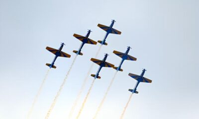 O Espect culo nos C us de Amparo Como a Esquadrilha da Fuma a Conquistou Cora es e Marca o Anivers rio de 196 Anos da Cidade
