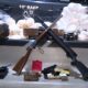 Um Arsenal de Destrui o M e e Filho Presos em Opera o que Revelou 96 kg de Drogas Armas e Dinheiro Enterrado