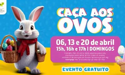 O Coelhinho Est Chegando Shopping Pra a da Mo a Transforma P scoa em Uma Ca ada M gica e Oficinas Criativas para Encantar Crian as