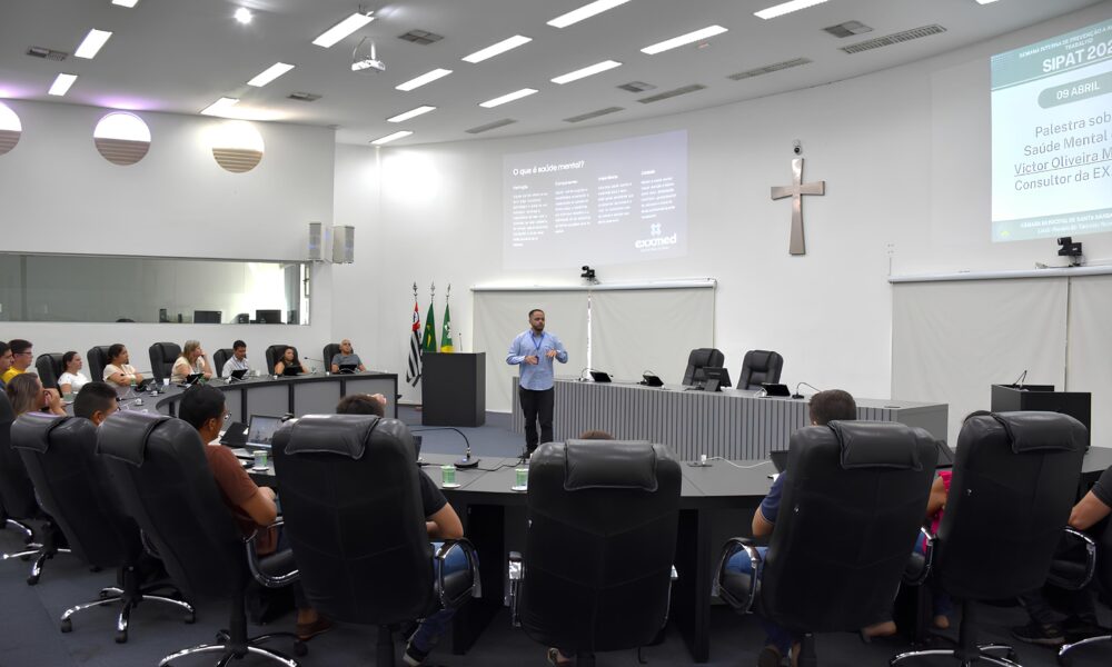 Sa de Mental no Trabalho A Palestra que Est Transformando a C mara de Santa B rbara d Oeste em um Exemplo Nacional