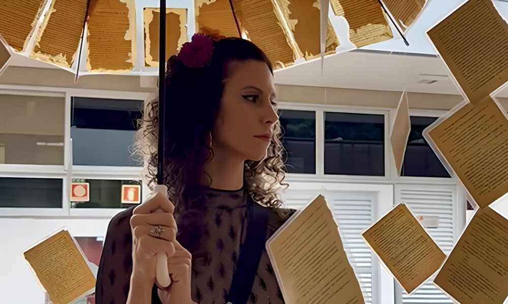 Solta Palavras no Plaza Shopping Quando a Poesia Encontra o P blico em Um Guarda Chuva M gico