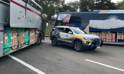 A Opera o Fuma a Como Dois Irm os Tentaram Contrabandear 700 Mil Ma os de Cigarro e Foram Parar na Mira da Pol cia Rodovi ria