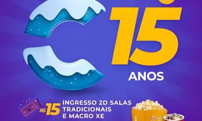 Cin polis Lan a Promo o pica Ingresso e Combo por Apenas R 15 Ser Esta a Melhor Oportunidade do Ano Para os Amantes de Cinema