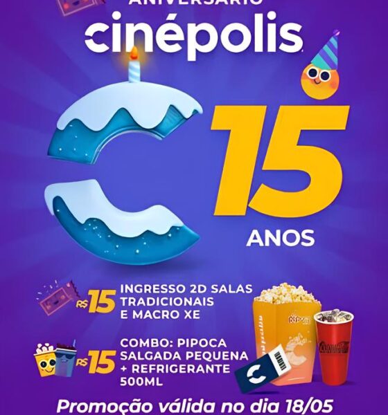 Cinépolis Lança Promoção Épica: Ingresso e Combo por Apenas R$ 15! Será Esta a Melhor Oportunidade do Ano Para os Amantes de Cinema? 13 Cin polis Lan a Promo o pica Ingresso e Combo por Apenas R 15 Ser Esta a Melhor Oportunidade do Ano Para os Amantes de Cinema