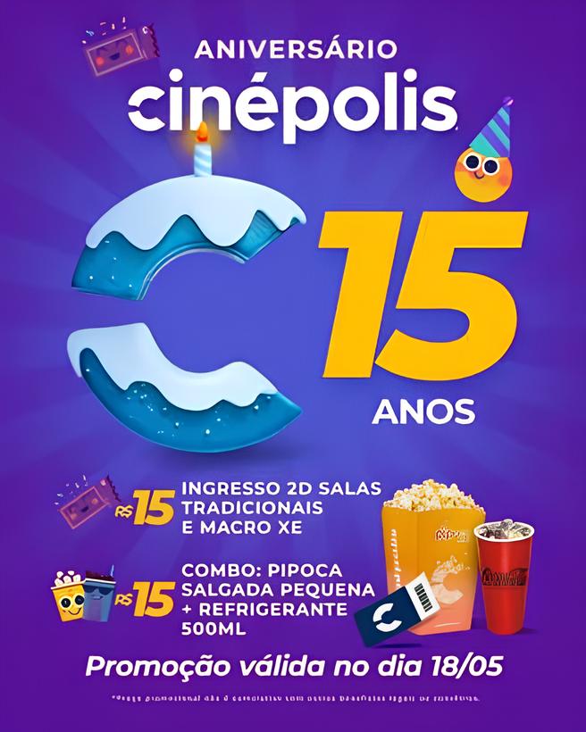 Cinépolis Lança Promoção Épica: Ingresso e Combo por Apenas R$ 15! Será Esta a Melhor Oportunidade do Ano Para os Amantes de Cinema? 12 Cin polis Lan a Promo o pica Ingresso e Combo por Apenas R 15 Ser Esta a Melhor Oportunidade do Ano Para os Amantes de Cinema