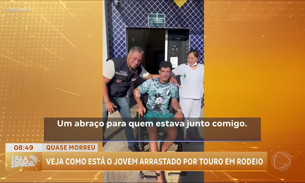 Jovem Arrastado por Touro em Rodeio A Hist ria de Sobreviv ncia que Abalou Hortol ndia