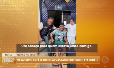Jovem Arrastado por Touro em Rodeio A Hist ria de Sobreviv ncia que Abalou Hortol ndia