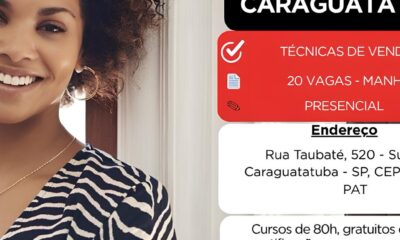 Prorrogadas Inscri es para Curso Gratuito de T cnicas de Vendas em Caraguatatuba Uma Janela de Oportunidades no Mercado de Trabalho