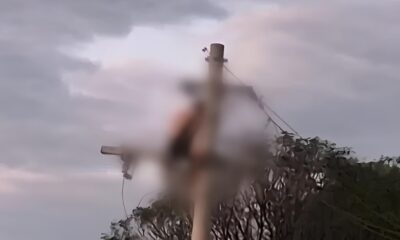 Quando a Vida Encontra o Perigo no Alto A Tr gica Hist ria de um Homem Um Poste e Tr s Descargas El tricas