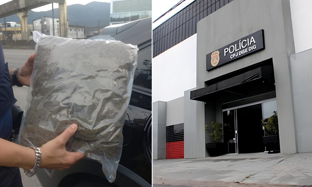 Flagrante em Alta Velocidade Como um Sistema de Monitoramento Encurralou um Motorista Dubl Transportando Maconha em Praia Grande