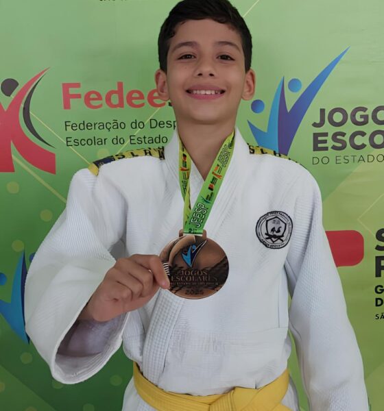 Judoca de Artur Nogueira Conquista Bronze e Inspira Nova Gera o nos Jogos Escolares de S o Paulo