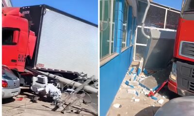 Um Dia de Caos em Hortol ndia Quando o Freio Falhou o Poste Caiu e a Cidade Parou