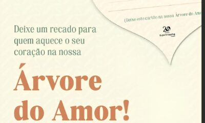 rvore do Amor no SuperShopping Osasco Onde Declara es Simples Transformam o Dia dos Namorados em Magia