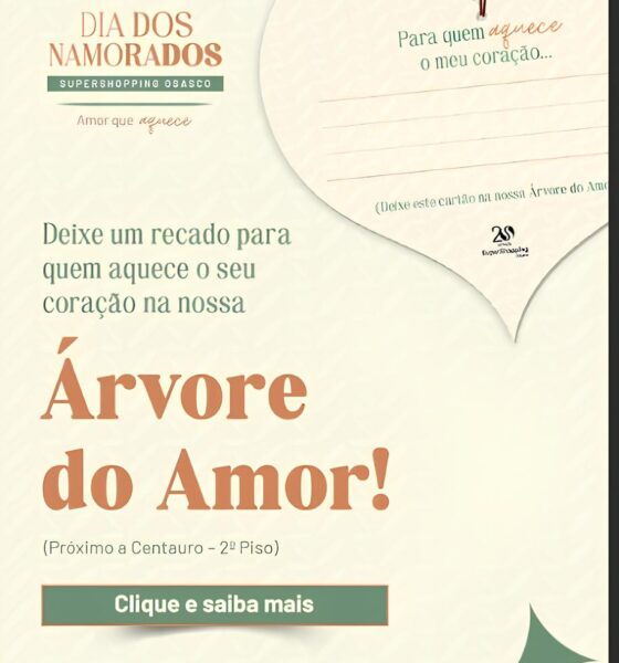 Árvore do Amor no SuperShopping Osasco: Onde Declarações Simples Transformam o Dia dos Namorados em Magia 13 rvore do Amor no SuperShopping Osasco Onde Declara es Simples Transformam o Dia dos Namorados em Magia