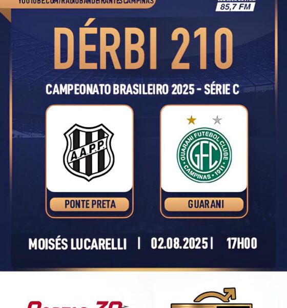O Dérbi Campineiro: Um Século de Rivalidade, Polêmica e Emoções no Futebol Brasileiro 9 O D rbi Campineiro Um S culo de Rivalidade Pol mica e Emo es no Futebol Brasileiro